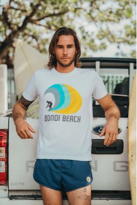 T-shirt Bondi beach col rond