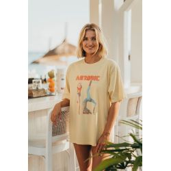 T-SHIRT OVERSIZE FEMME AEROBIC