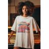 T-shirt Oversize Femme Ecru Allstar 100% Coton Bio