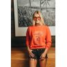 Sweat Crop Rouge Beach Girls Mélange Coton Bio Polyester Recyclé