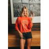 Sweat Crop Rouge Beach Girls Mélange Coton Bio Polyester Recyclé