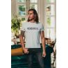 T-shirt Vintage Homme Ecru Cowboy