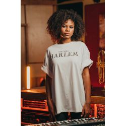 T-shirt Oversize Femme Blanc Harlem