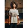 T-shirt Vintage 26 Femme Ecru Long Live 100% Coton Bio