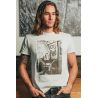 T-shirt Vintage Homme Ecru Lou