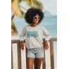 Sweat Crop Ecru Miami Beach Mélange Coton Bio Polyester Recyclé