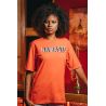 T-shirt Vintage 26 Femme Rouge Namaste 100% Coton Bio