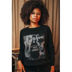 Pull Raglan Hiver Femme Noir Mick