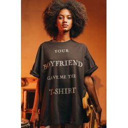 copy of T-shirt Oversize Femme Blanc Boyfriend