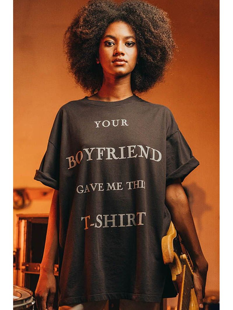 T-shirt Oversize Femme Antra Boyfriend 100% Coton Bio