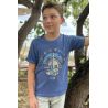 T-shirt Enfant Bleu South Beach