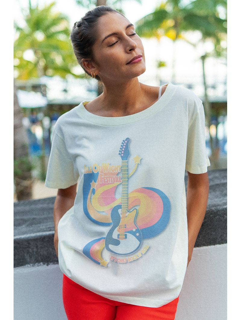 copy of T-shirt Col Evasé Blanc Vitamin Sea
