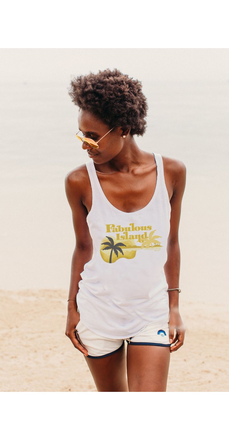 copy of Débardeur Crop Jaune Yourself